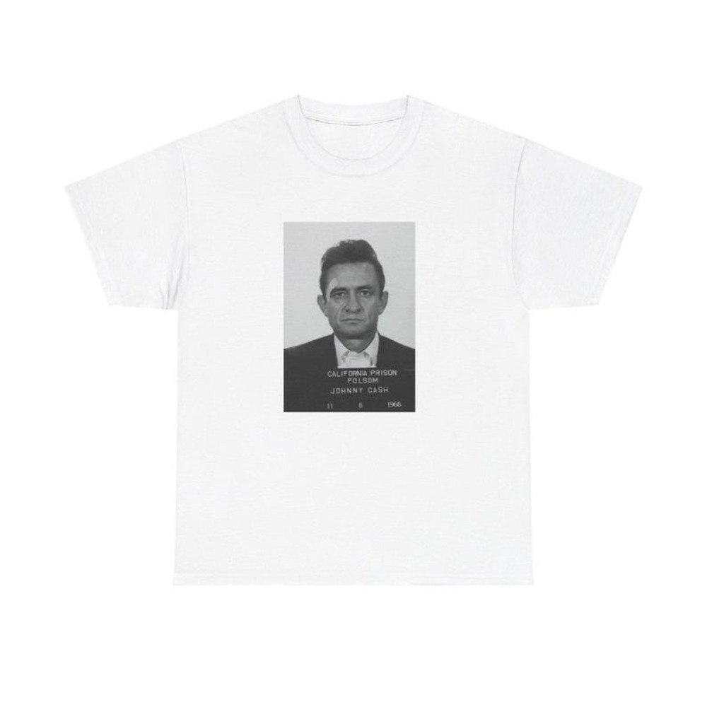 Johnny Cash Mugshot T Shirt
